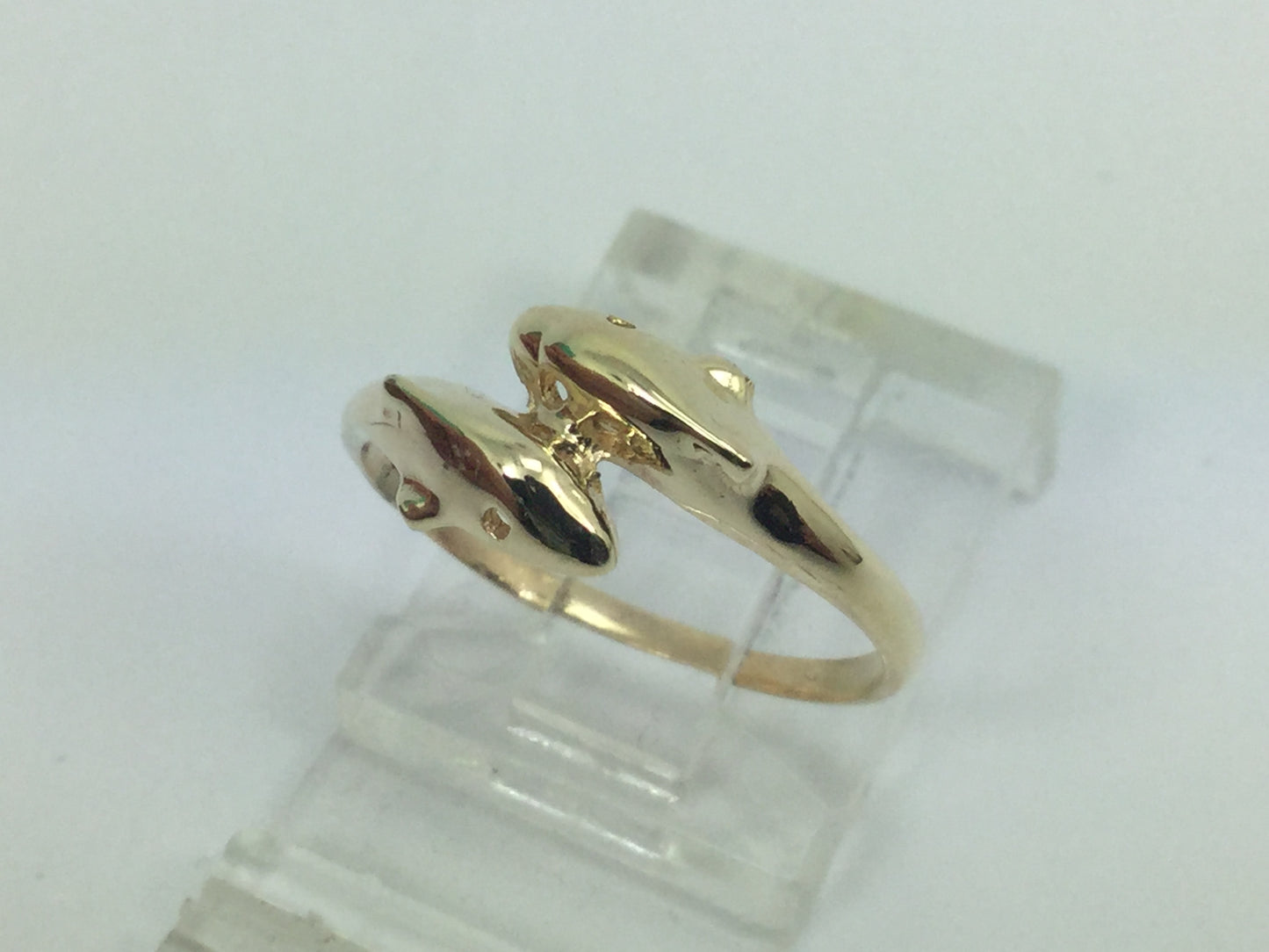 10k Yellow Gold Dolphin Ring