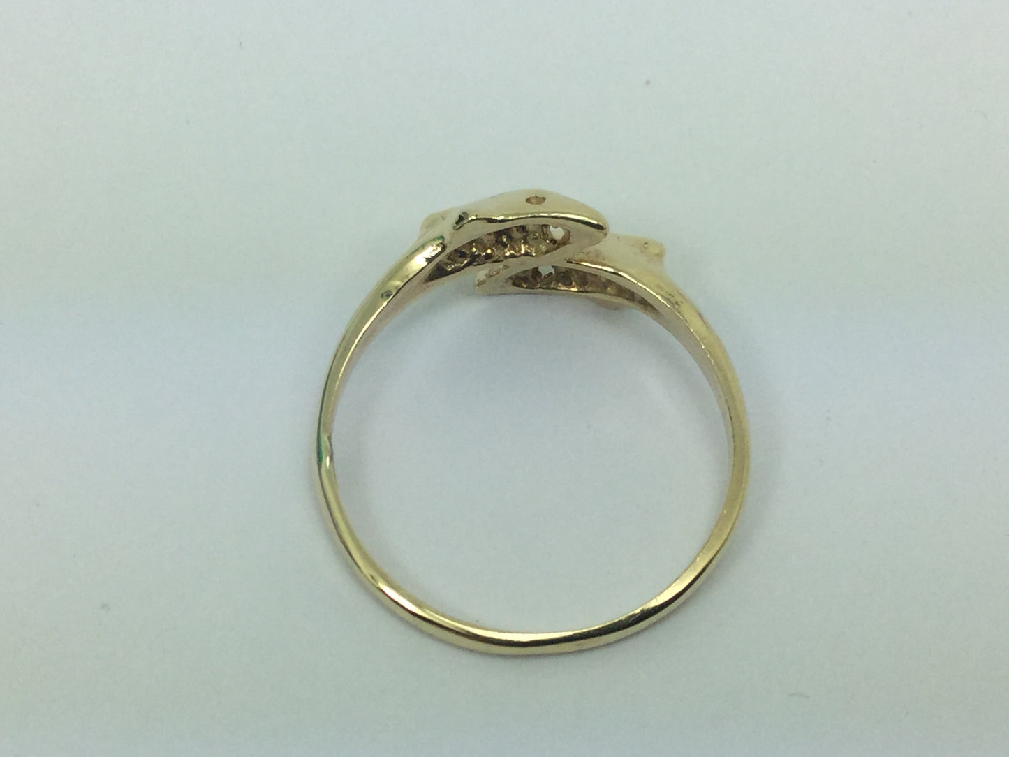 10k Yellow Gold Dolphin Ring