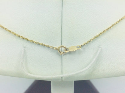 10k Yellow Gold Genuine Pearl June Birthstone Necklace